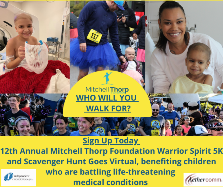 12th Annual Mitchell Thorp Foundation Warrior Spirit 5K and Scavenger