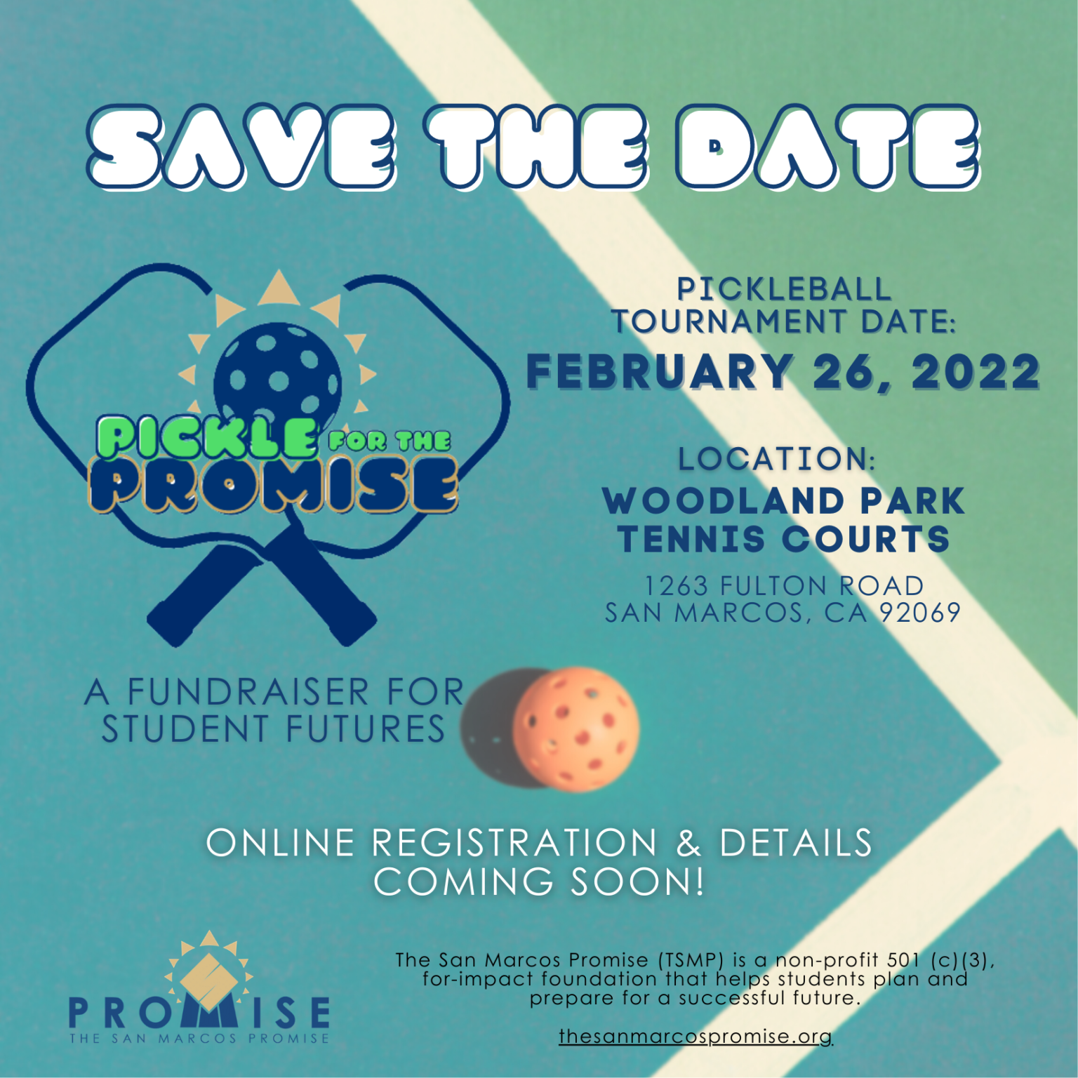 Pickle for the Promise Pickleball Tournament- a fundraiser for the San ...